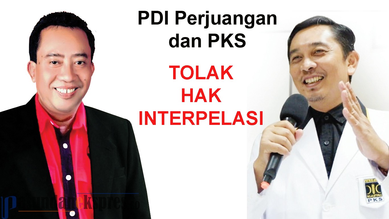 PDI Perjuangan dan PKS Tolak Hak Interpelasi