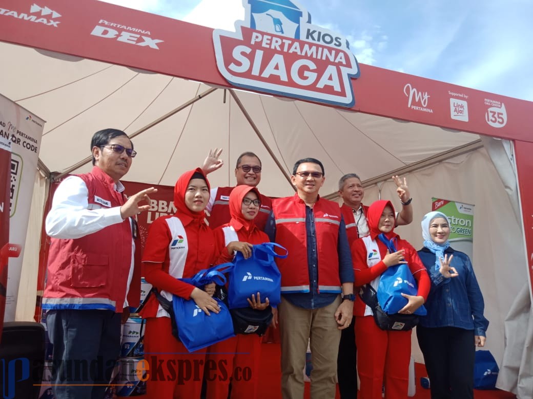 Ahok Kunjungi SPBU KM 57 Cikampek