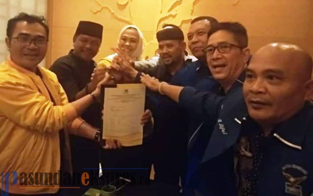 Dukung Cellica di Pilkada, Demokrat dan Golkar Resmi Berkoalisi