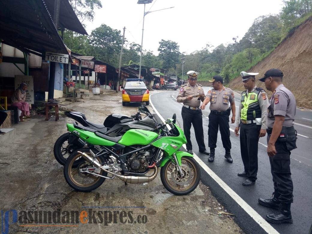 Bikin Resah, Polsek Jalancagak Tertibkan Balapan Liar di Jalur Selatan