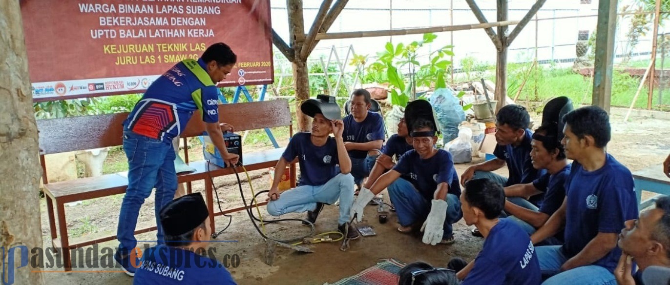 UPTD BLK dan Lapas Subang Latih Keterampilan Napi