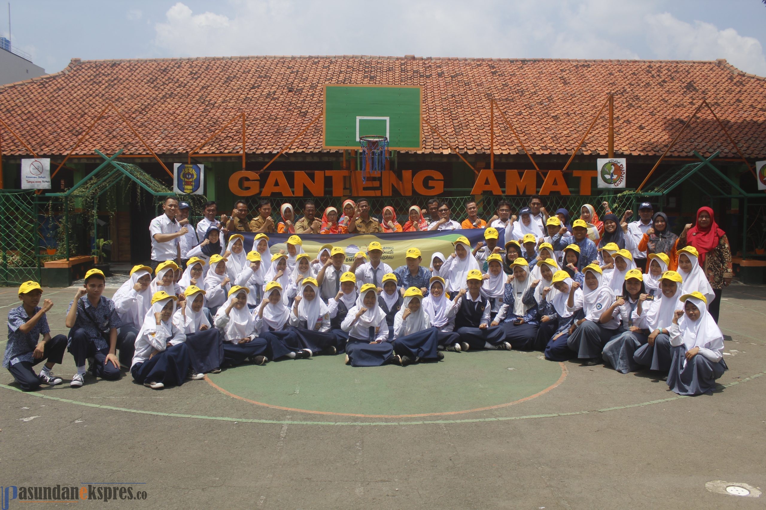 BMKG Ajak Siswa SMPN 3 Subang Literasi Iklim