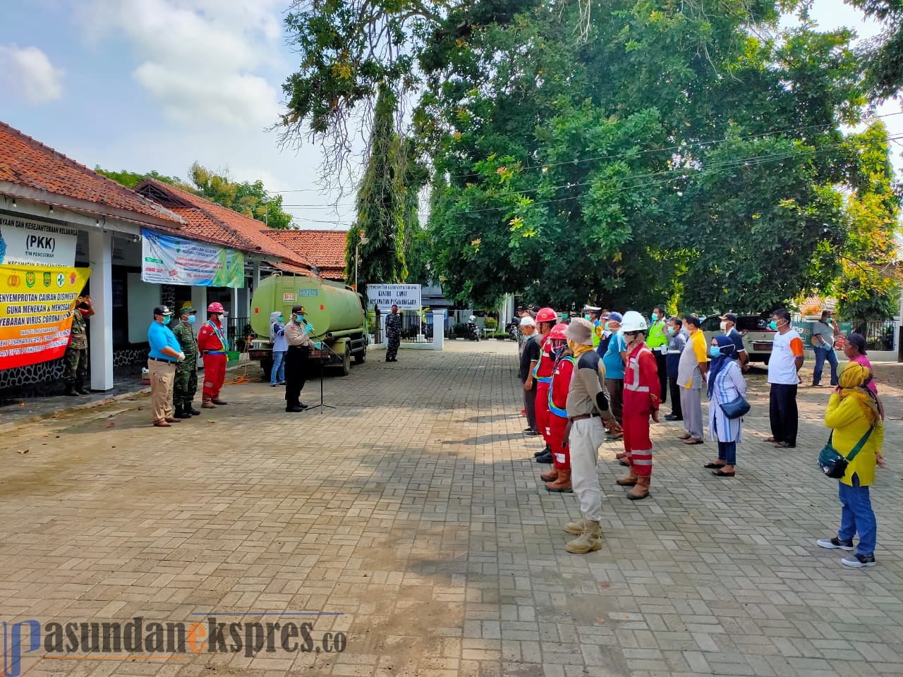 Cegah Covid-19, Penyemprotan Disinfektan Terus Digencarkan