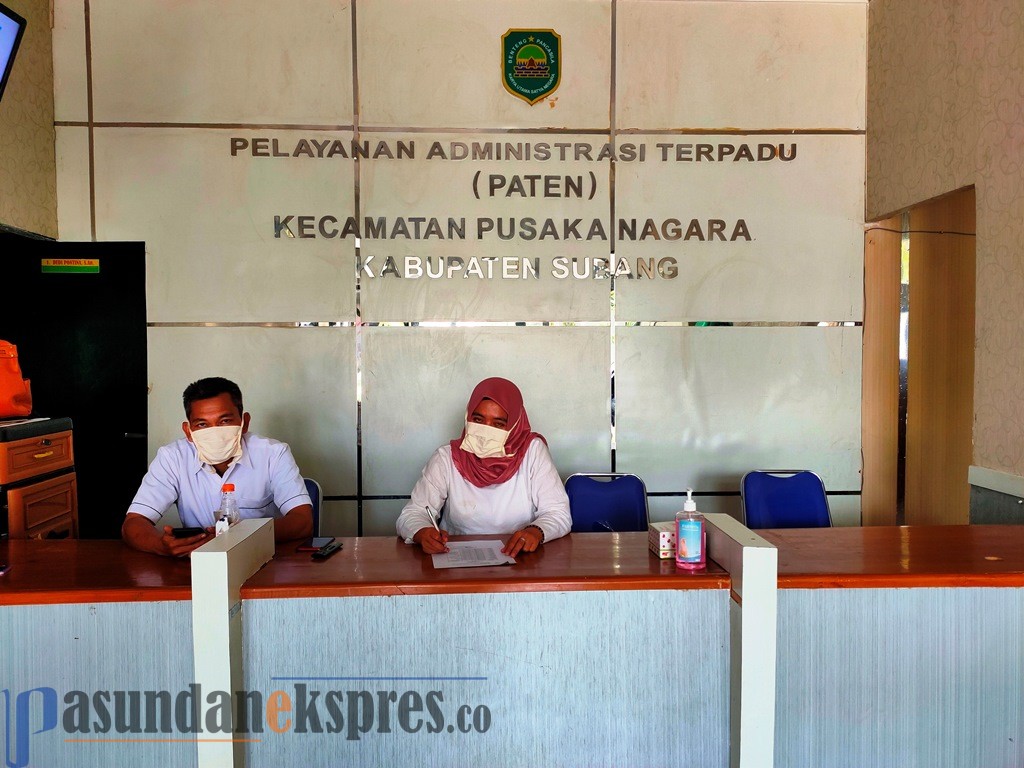 Camat Pusakanagara Tetap Standby, Pelayanan Publik Berjalan Normal