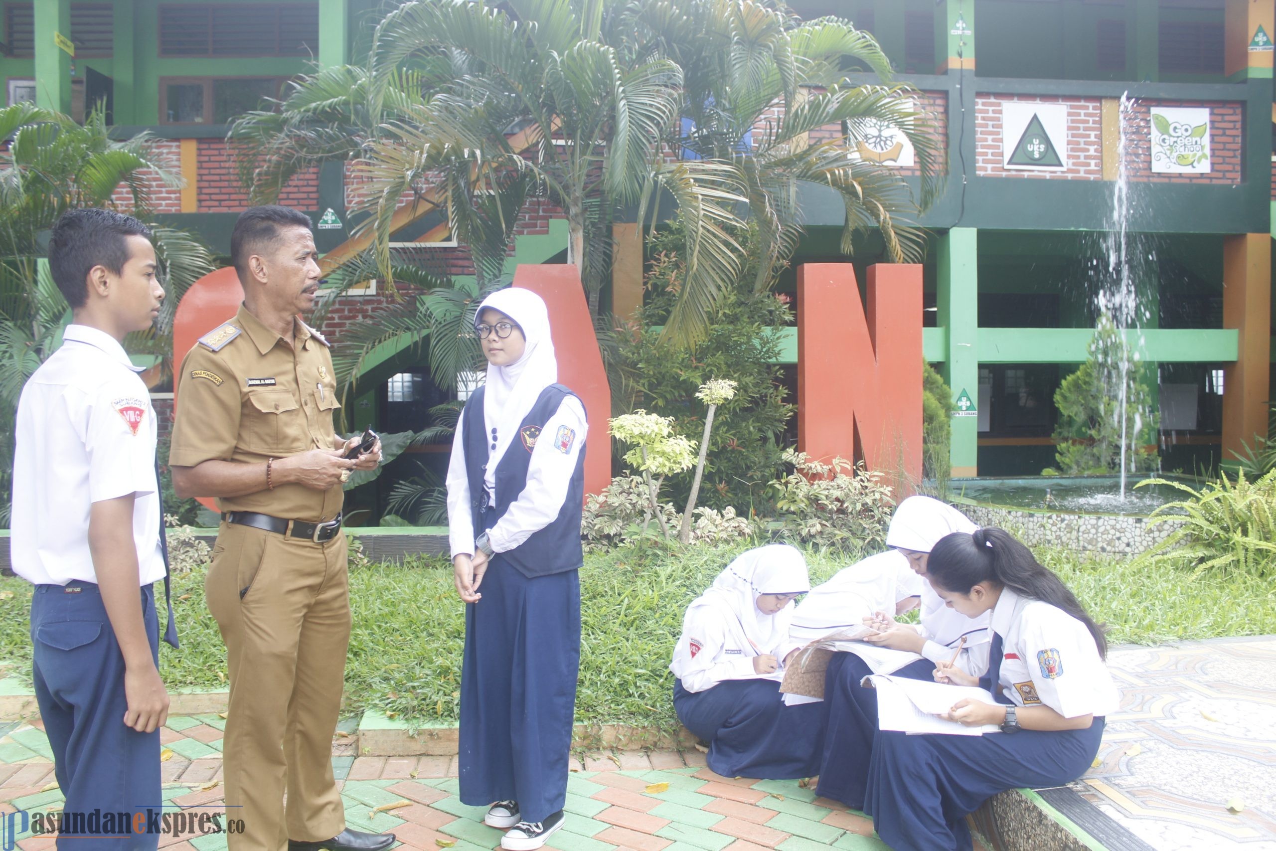 Komitmen Tata Lingkungan, Jadikan SMPN 3 Subang sebagai Sekolah Adiwiyata