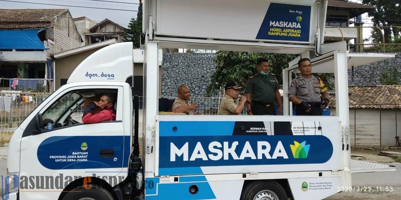 Pemdes Lembang Sosialisasikan Pencegahan Korona