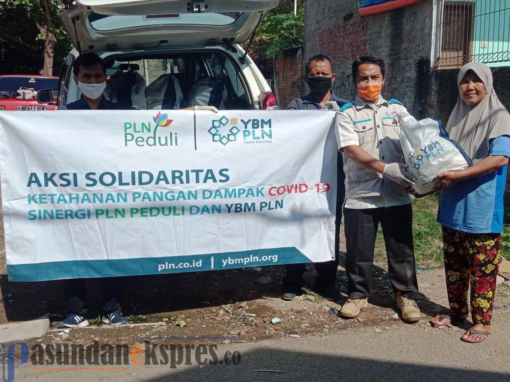 Peduli Sesama, YBM Bersama PLN Peduli Salurkan Bantuan Sembako