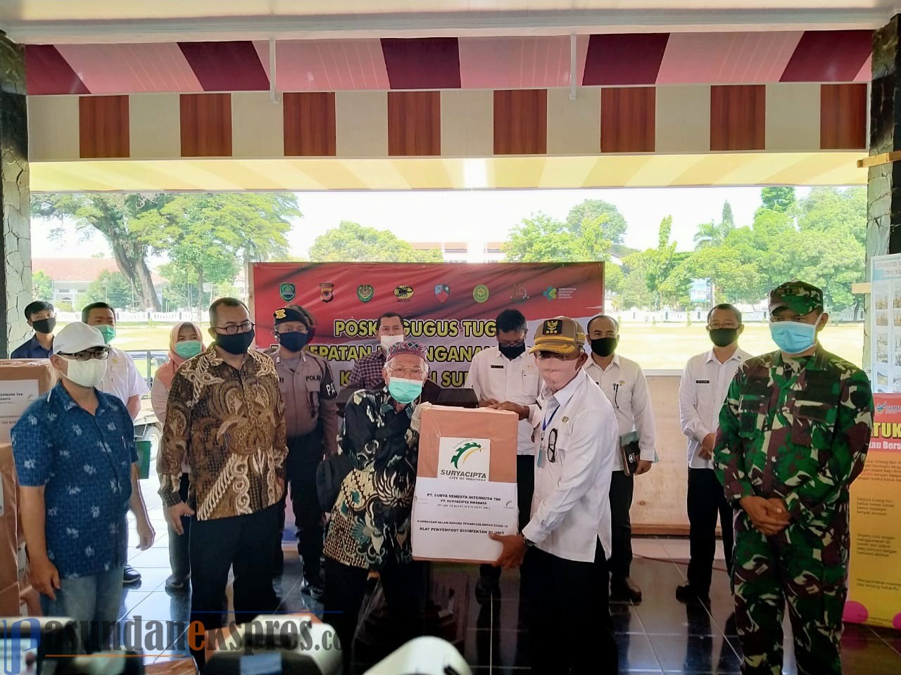 Bupati Subang Apresiasi PT SSIA Beri Bantuan Cegah Covid-19