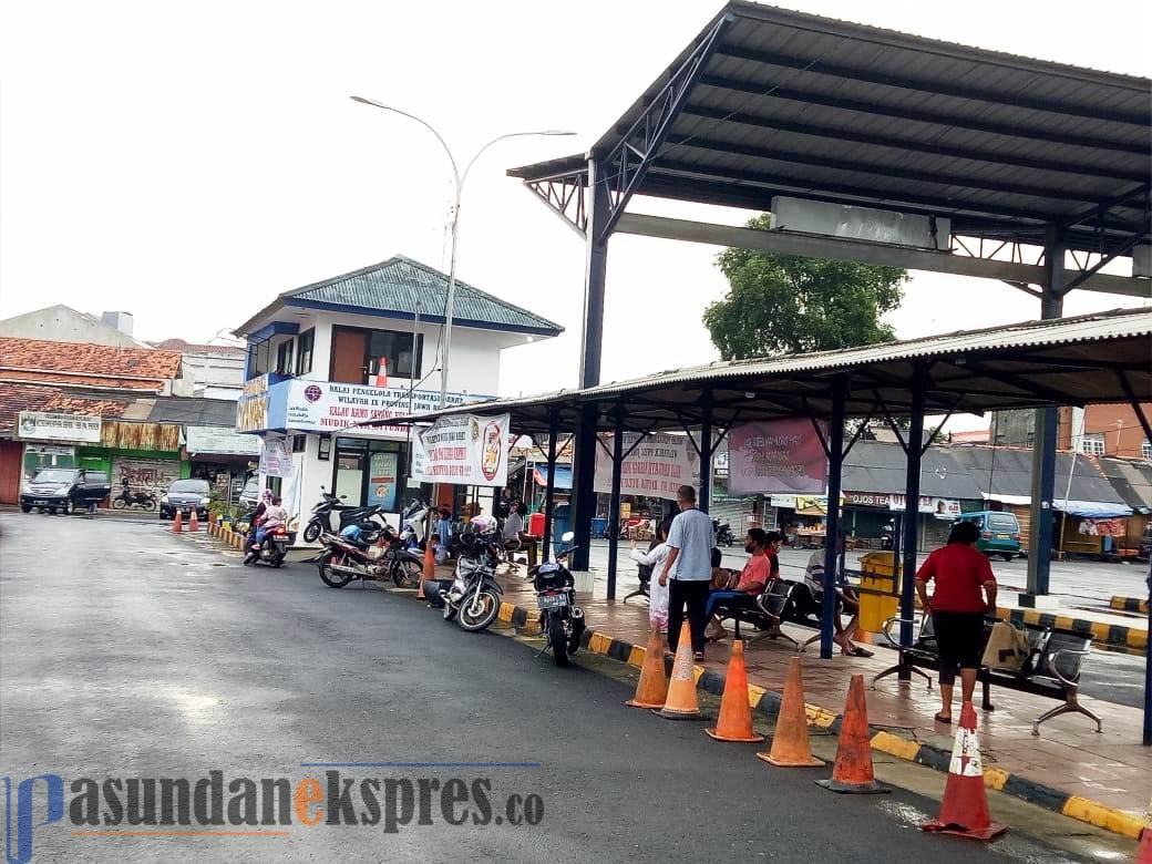 Belum PSBB tapi Bus Sudah Dilarang Masuk ke Terminal Cikampek