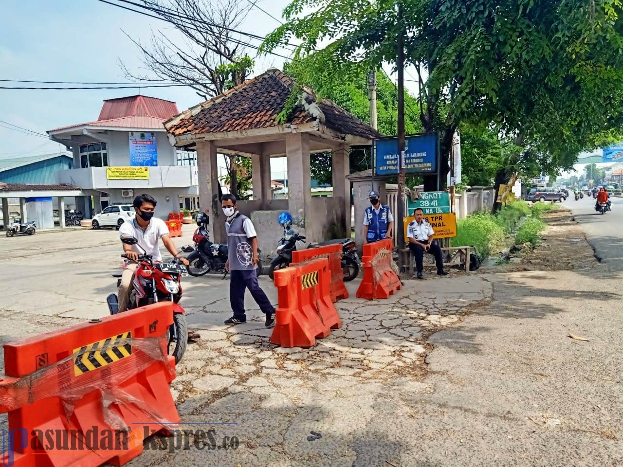 Larangan Mudik, Dishub Karawang Tutup Terminal Klari dan Cikampek