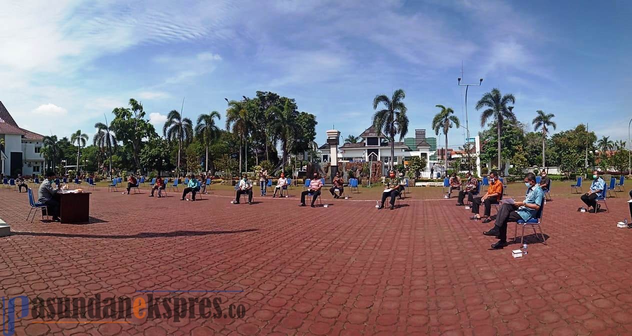 Ini Jurus Pemkab Karawang Atasi Virus Covid-19