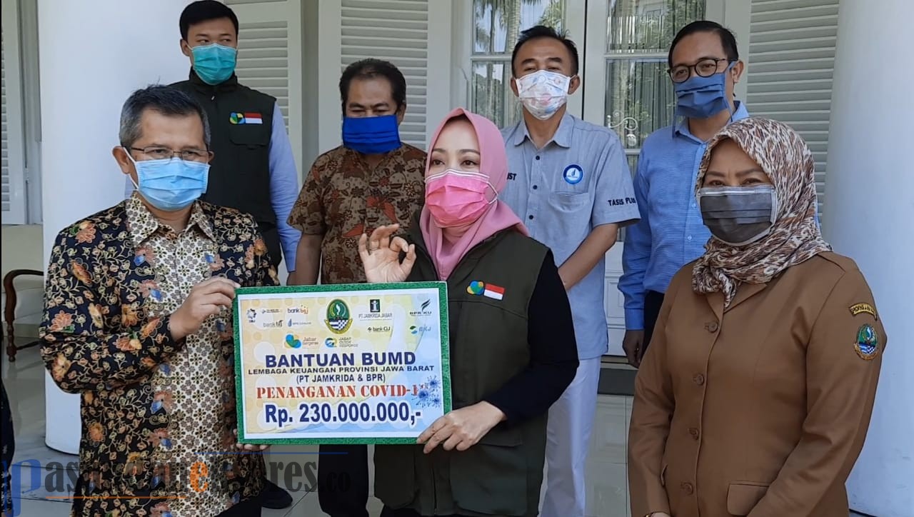 CSR BUMD Lembaga Keuangan Jabar untuk Penanganan COVID-19