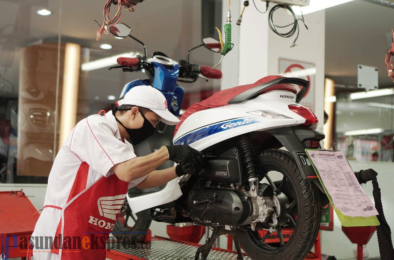 Honda Tawarkan Layanan Servis Aman