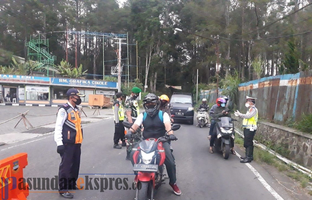 Langgar PSBB, 1.008 Pengendara di KBB Disanksi Putar Balik