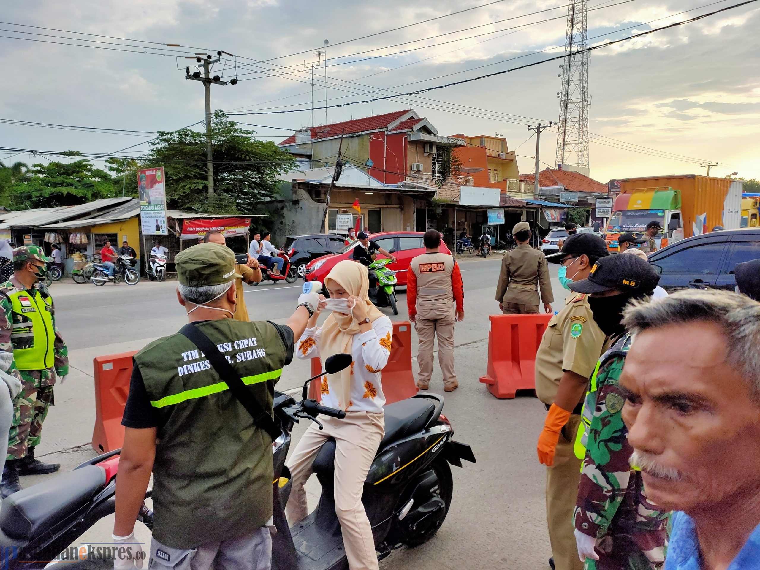 Masih Banyak Warga Subang yang Keluar Tak Gunakan Masker