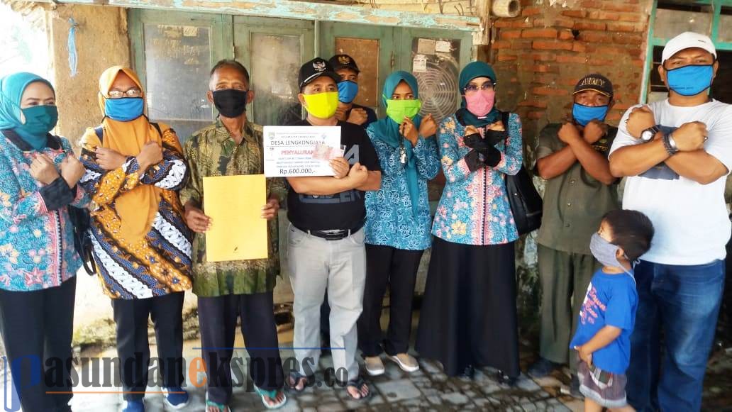 Pemerintah Desa Lengkong Jaya Tunggu Bansos Kabupaten dan Kemensos