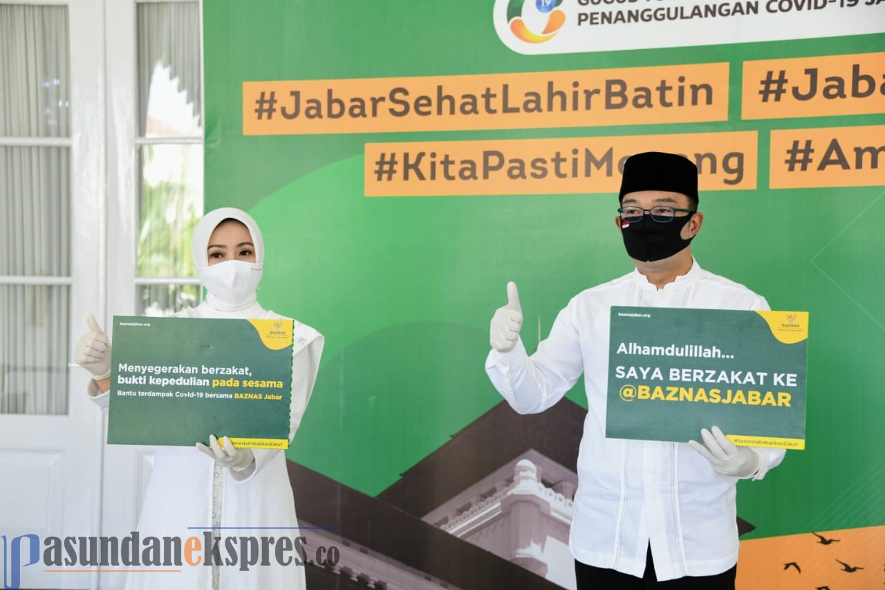 Ridwan Kamil Sebut Zakat Dapat Tekan Angka Kemiskinan