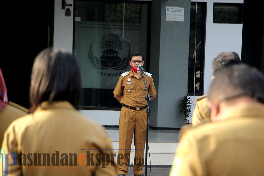 Alun-alun Ramai, Wabup Minta Warga Perhatikan Protokol Kesehatan