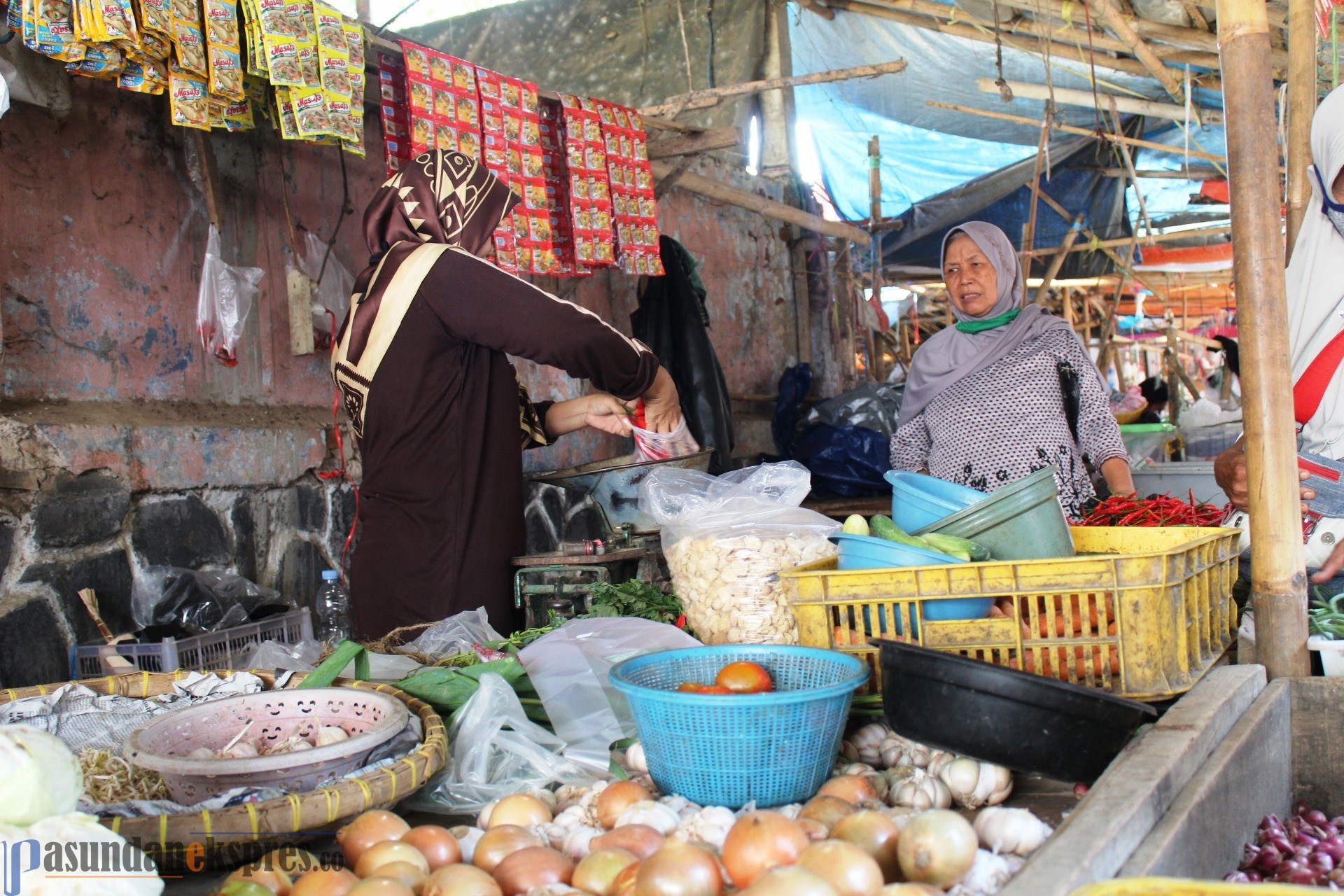 Pedagang Pasar Tradisional Subang