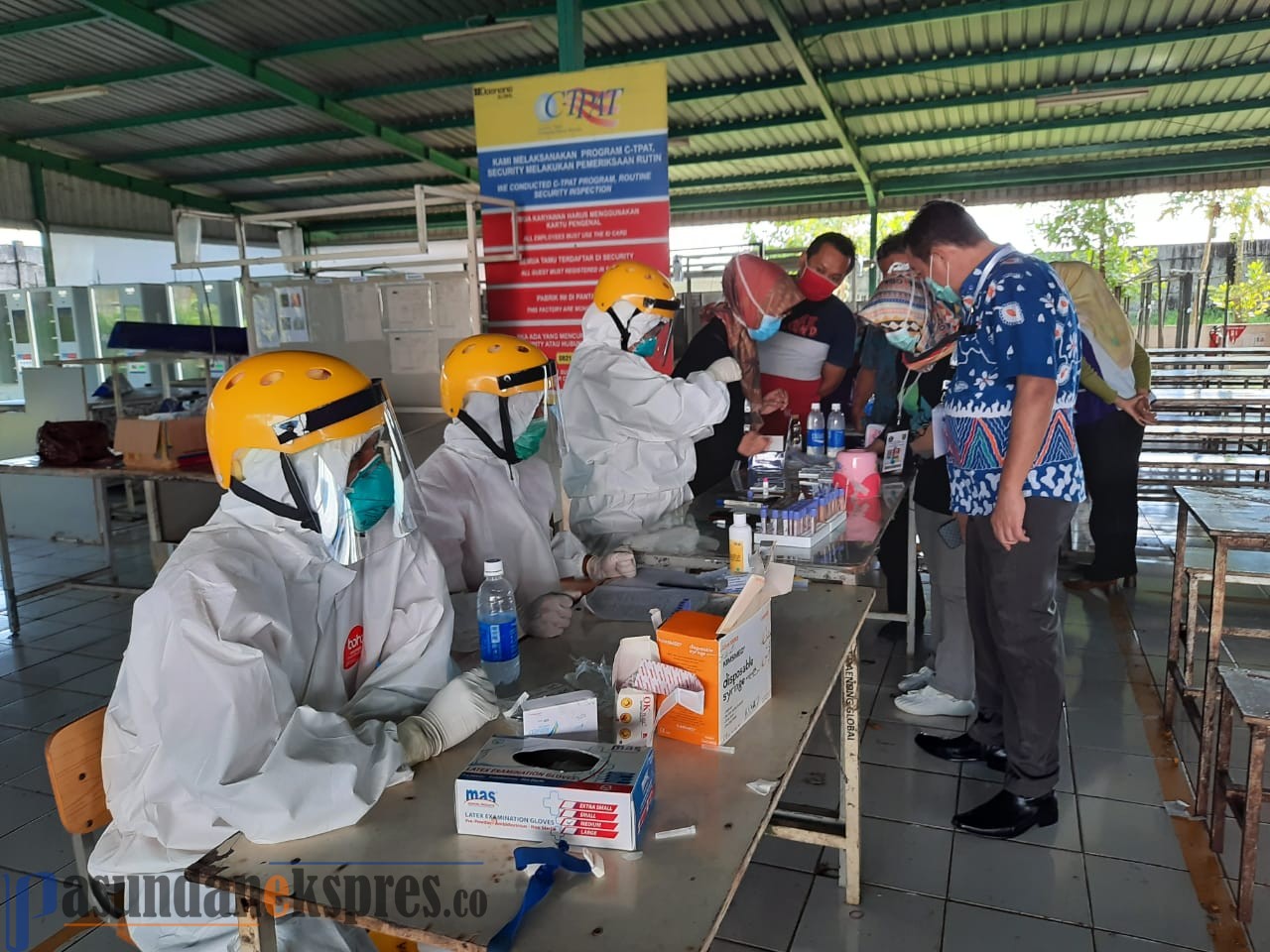 Hasil Rapid Test Massal, Satu Karyawan PT Daenong Global dan Penghuni Janem Dinyatakan Reaktif