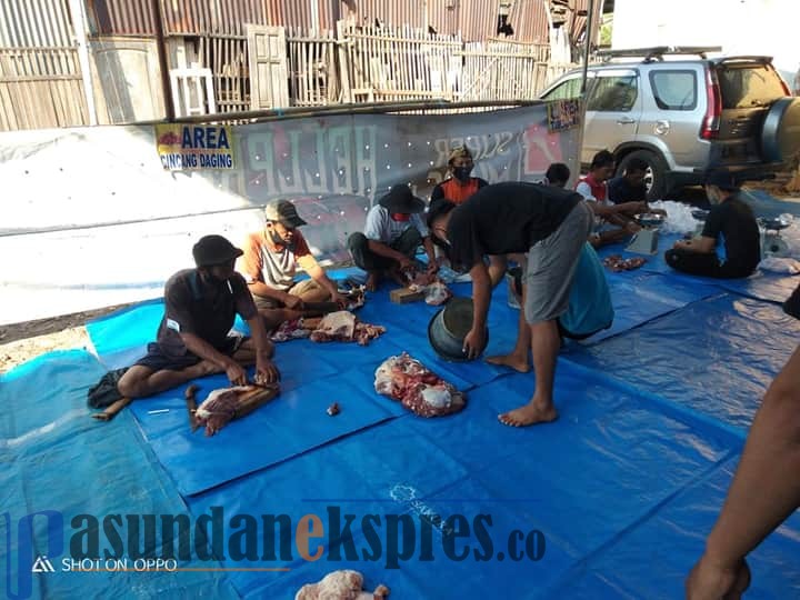 Muhammadiyah Ciasem Qurban Empat Ekor Sapi