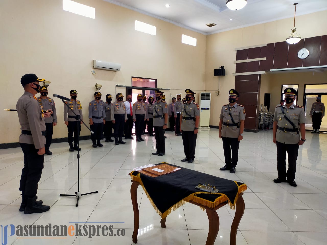 Dua Pejabat Utama Polres Subang Diganti