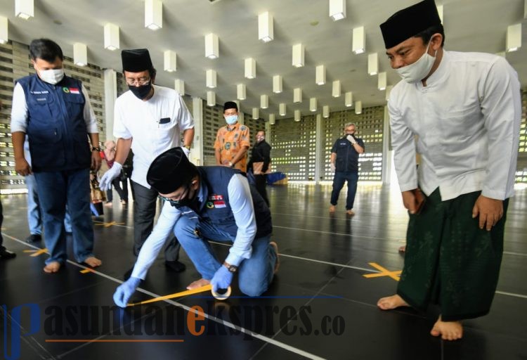 Masuk Zona Biru, Rumah Ibadah Boleh Buka Protokol Kesehatan Harus Diterapkan