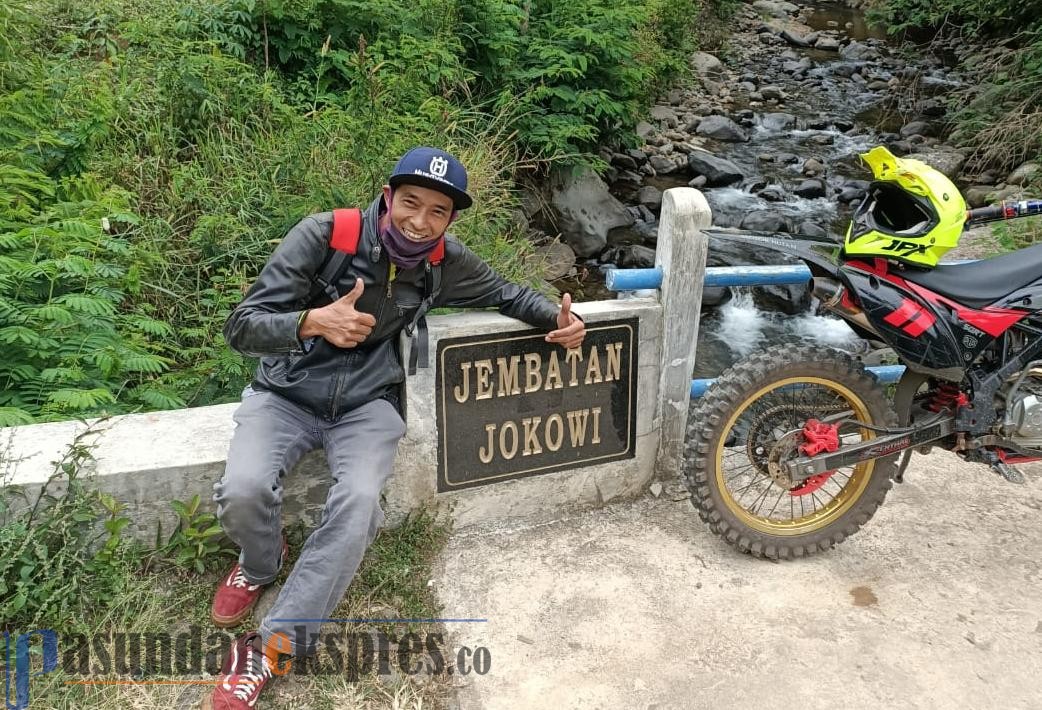 Viral, Jembatan Jokowi Jadi Tempat Selfie Warga Subang