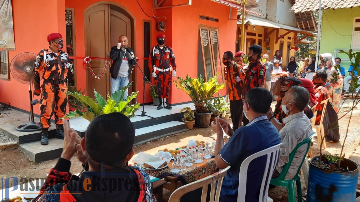 Tebar kebaikan, Pemuda Pancasila Subang Gulirkan Program Bedah Rumah