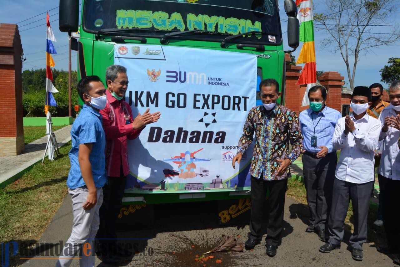 UMKM Binaan DAHANA Ekspor 20 Ton Arang ke Arab Saudi