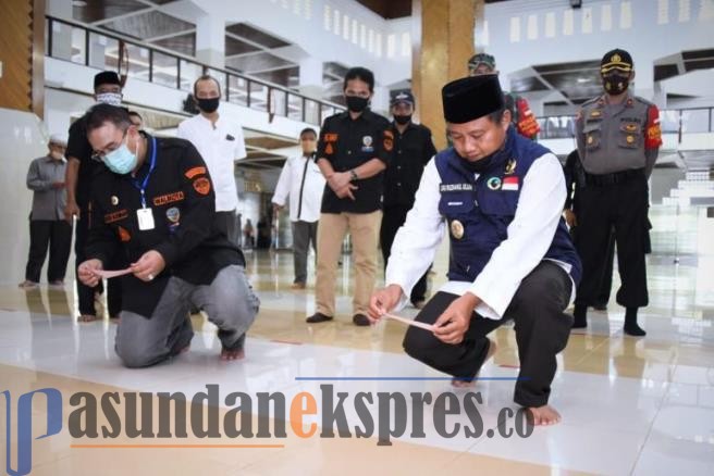 Uu Tinjau Kesiapan Masjid Jelang New Normal