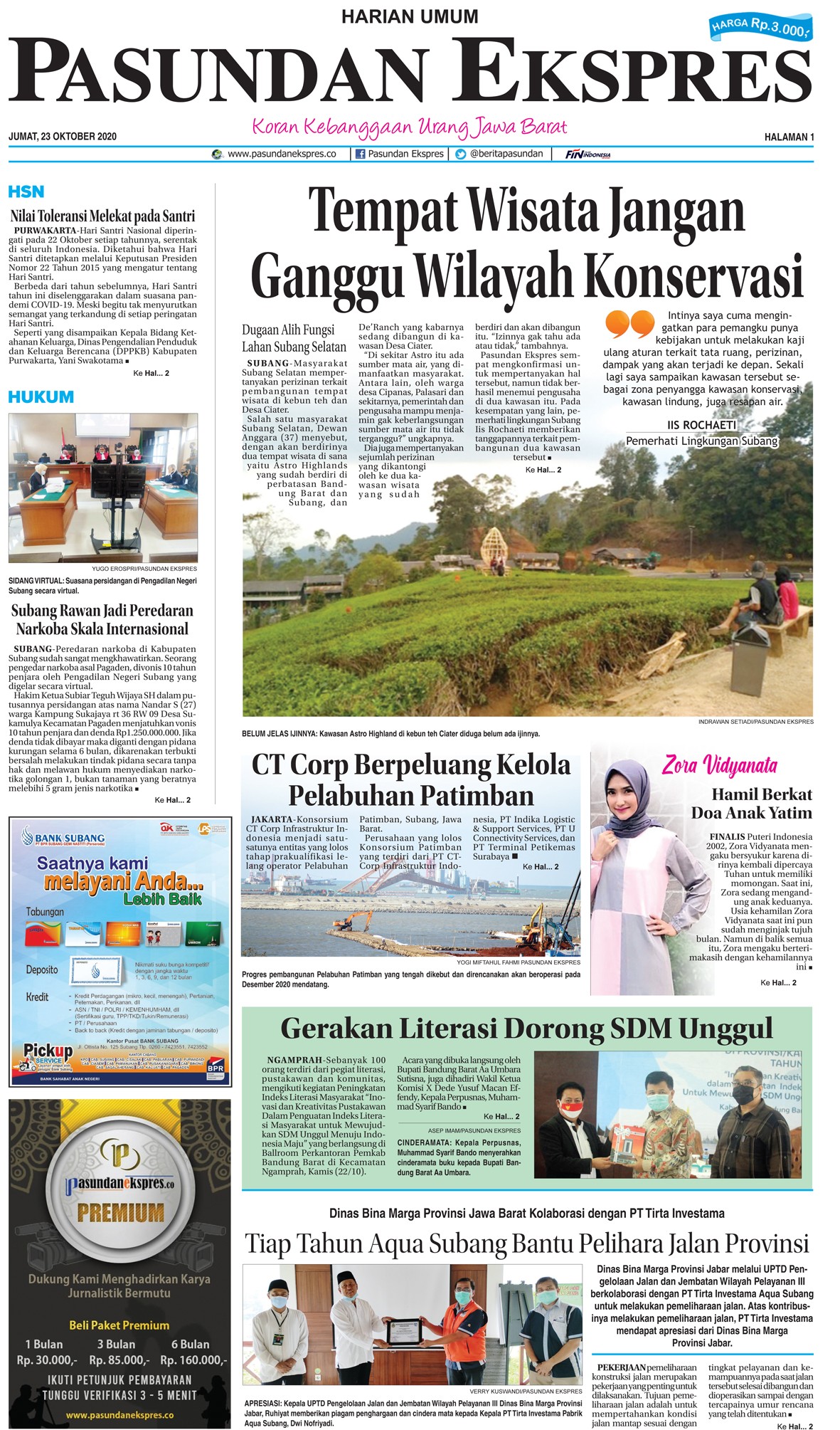 (E-Paper) Pasundan 23 Oktober 2020