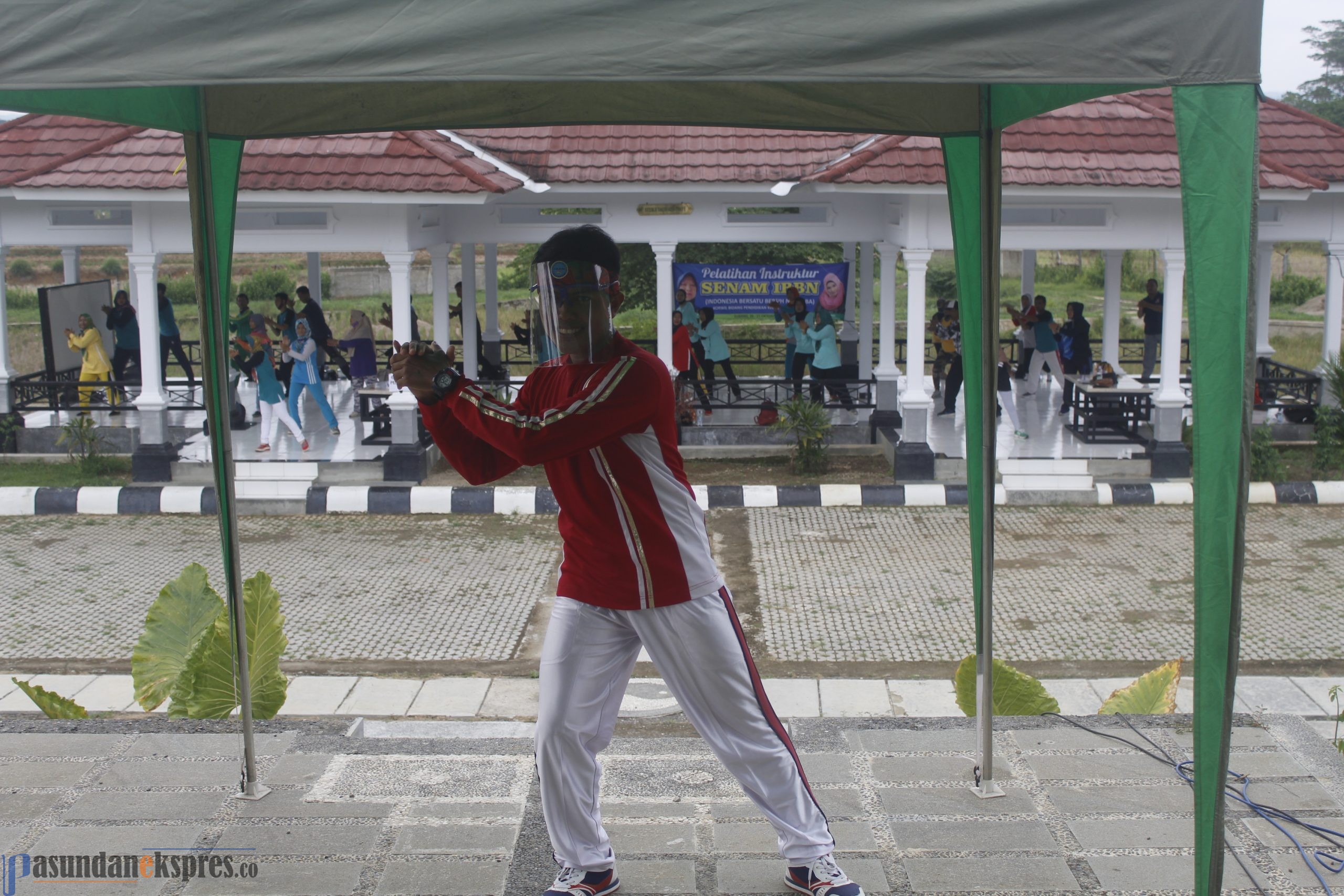 Cara Unik Disdikbud Subang Cegah Narkoba Melalui Senam