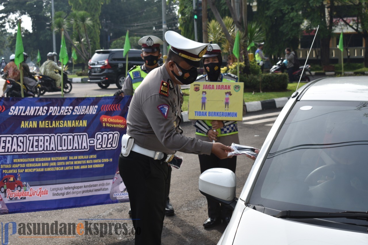 Operasi Zebra Lodaya Dimulai, Ini Jenis Pelanggaran yang Ditindak