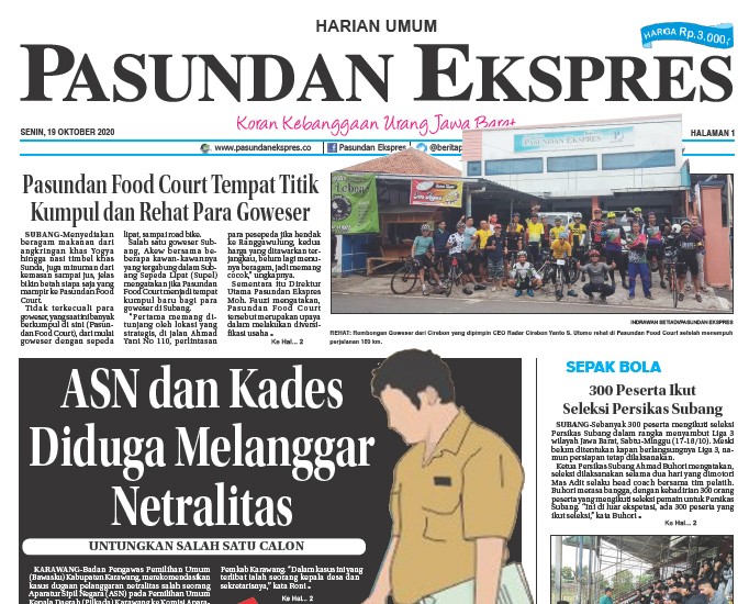 (E-Paper) Senin 19 Oktober 2020