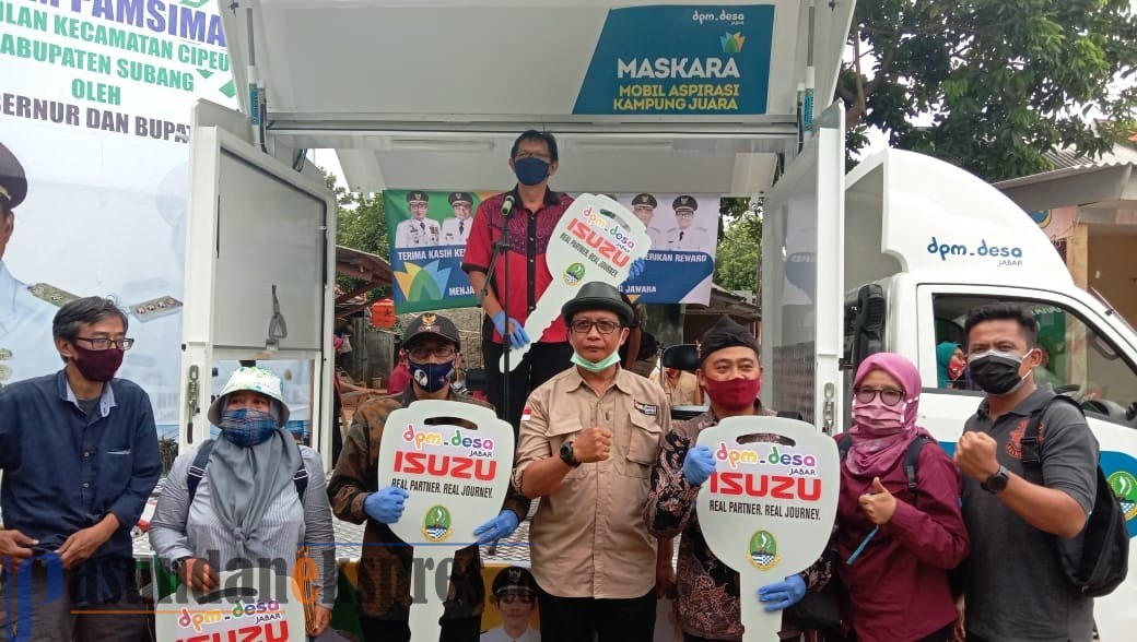 Empat Desa di Subang Dapat Bantuan Mobil Maskara