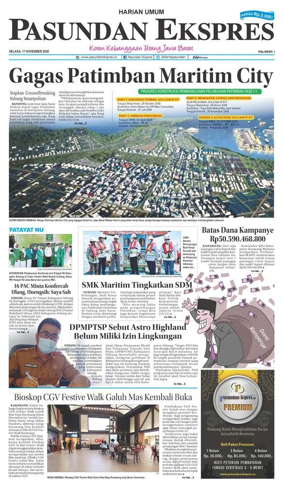 (E-Paper) Pasundan 17 November 2020