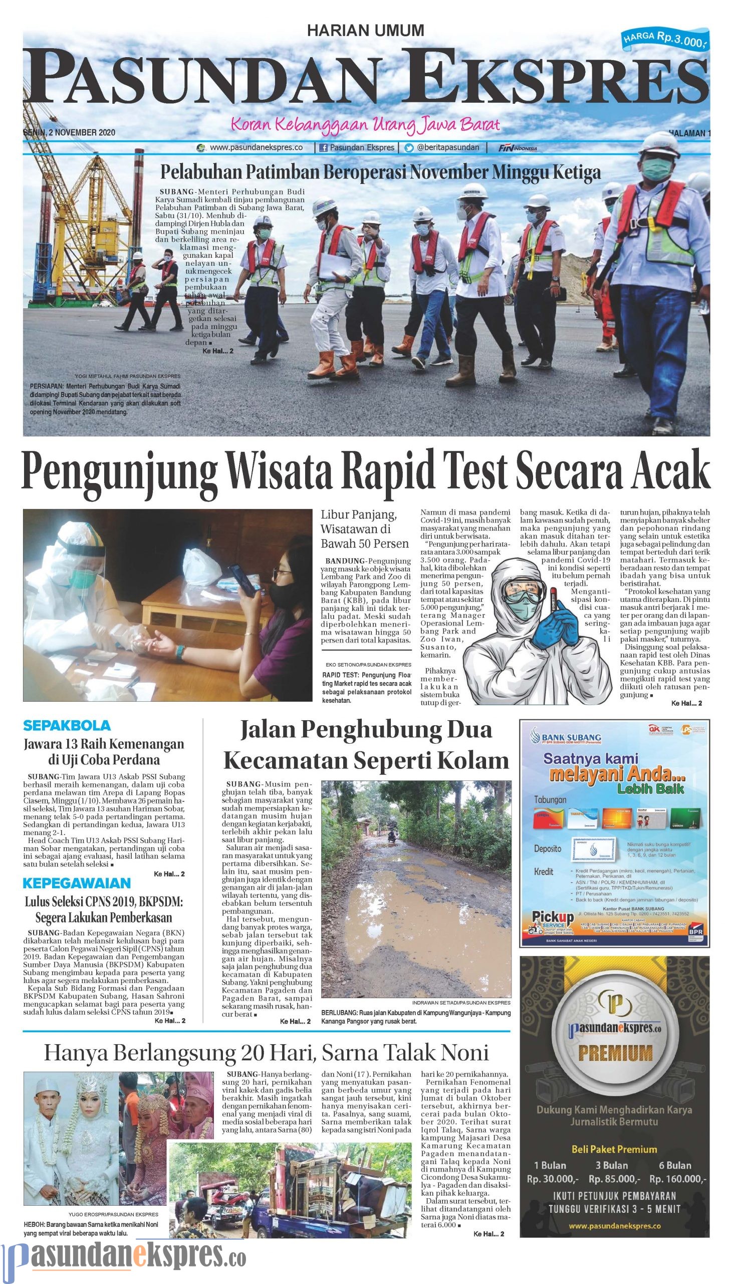 (E-Paper) Pasundan 2 November 2020