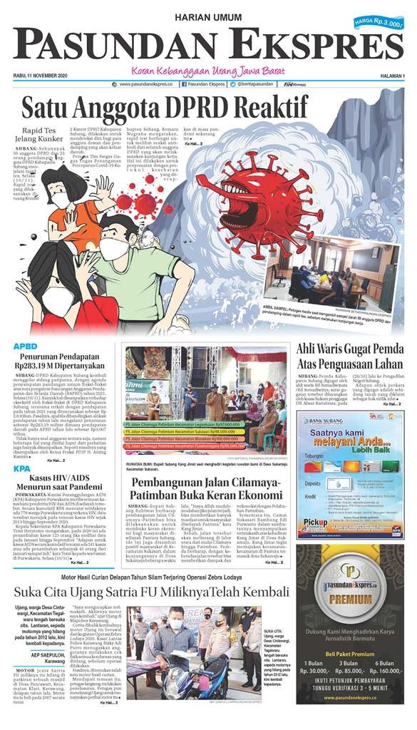(E-Paper) Pasundan 11 November 2020