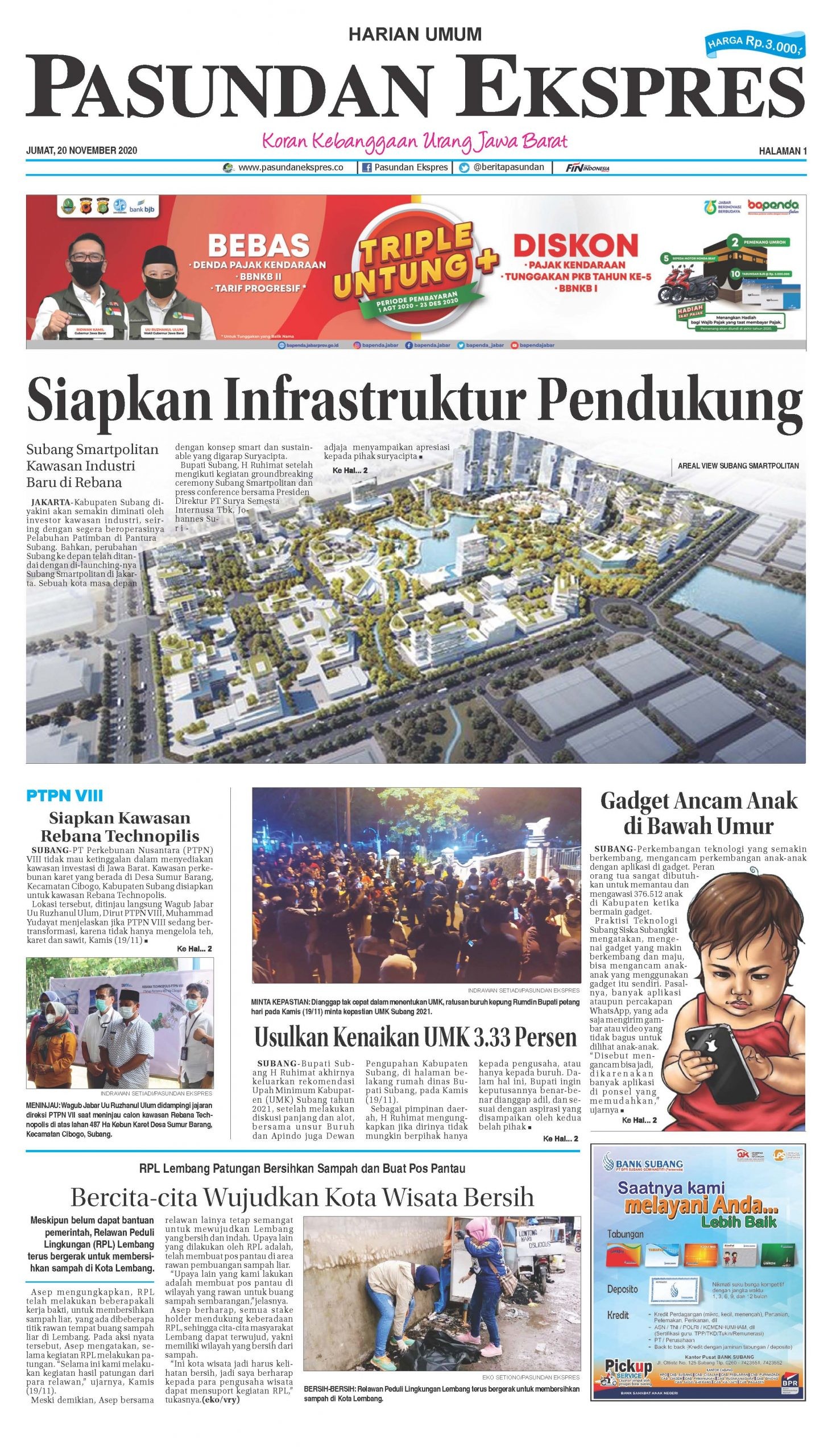 (E-Paper) Pasundan 20 November 2020