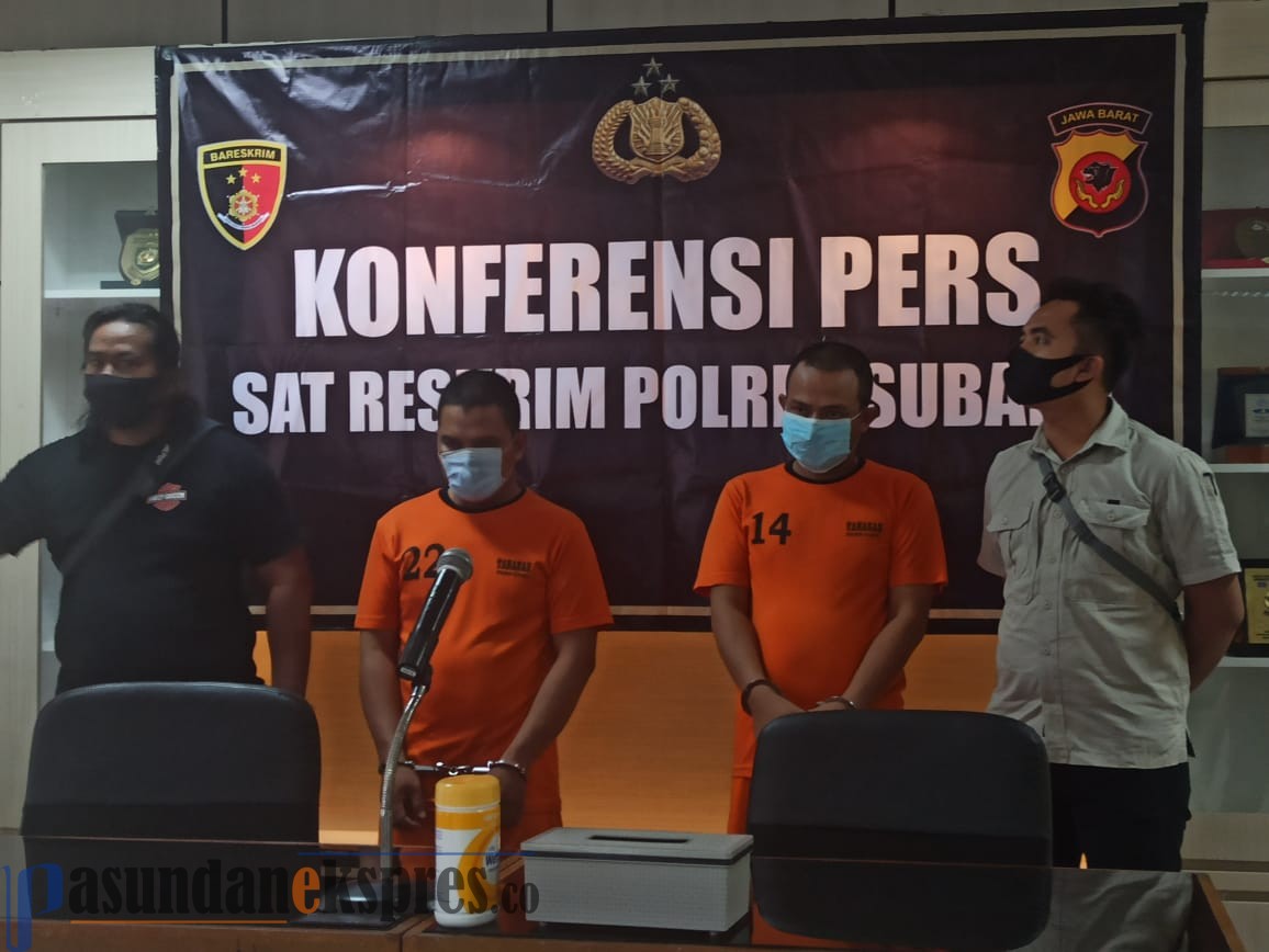 Ancam Korban dengan Golok, Polres Subang Ringkus Dua Orang Jambret