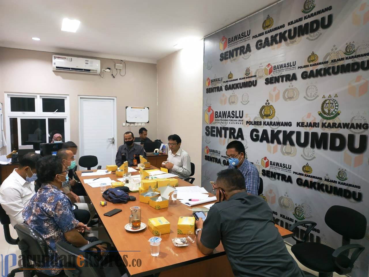 Belum Penuhi Unsur Pelanggaran, Bawaslu Karawang Bebaskan Tudingan Kadis dan Kades