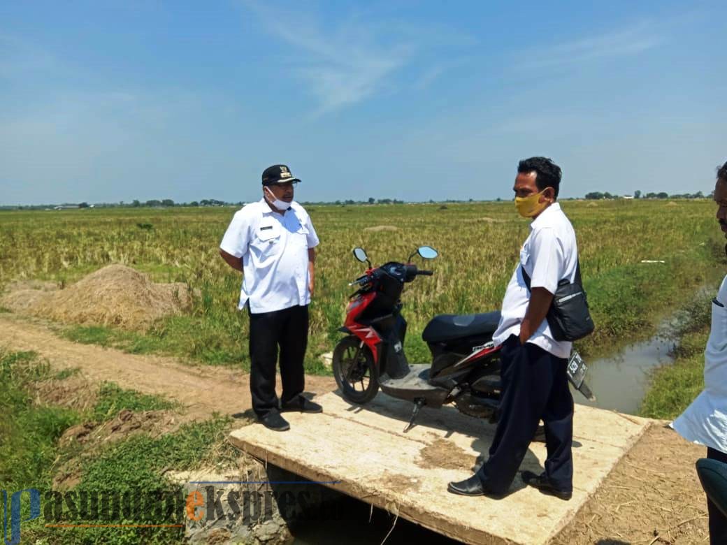 Realisasi PKT, Pemdes Cigugur Akan Perbaiki Saluran Pertanian