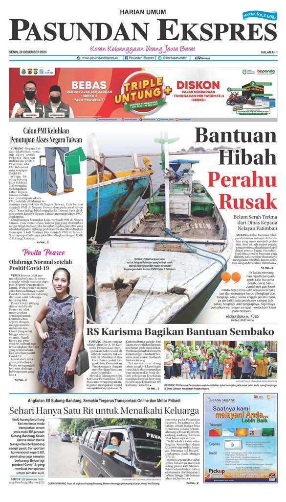 (E-Paper) Pasundan 28 Desember 2020