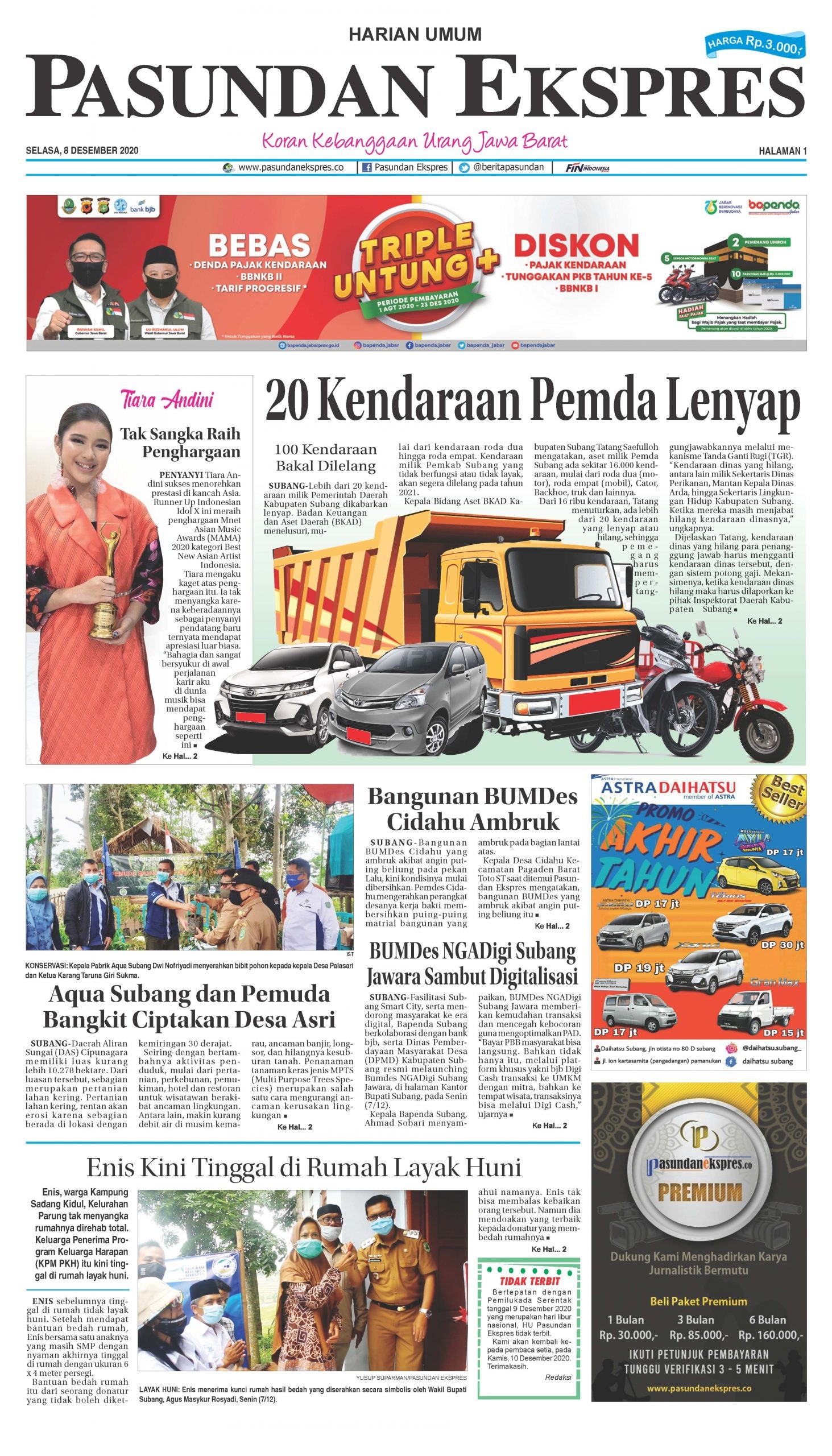 (E-Paper) Pasundan 8 Desember 2020