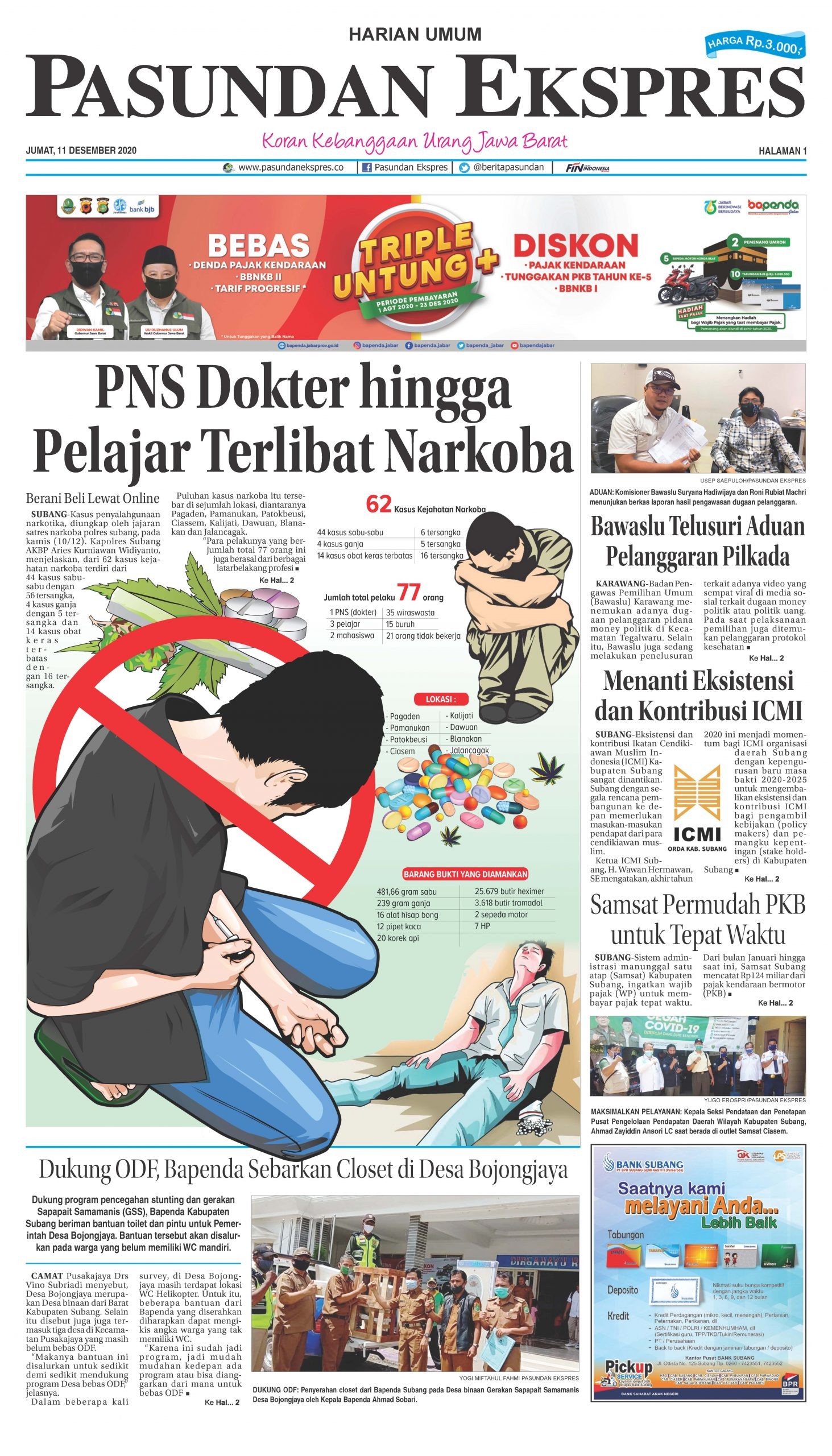 (E-Paper) Pasundan 11 Desember 2020