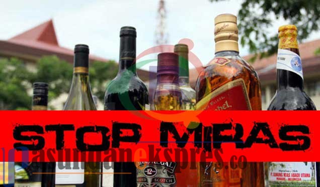 Operasi Jelang Libur Natal dan Tahun Baru, 826 Botol Miras Disita