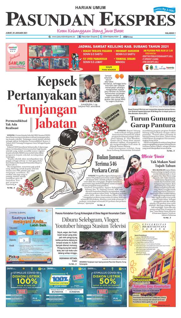 (E-Paper) Pasundan 29 Januari 2021