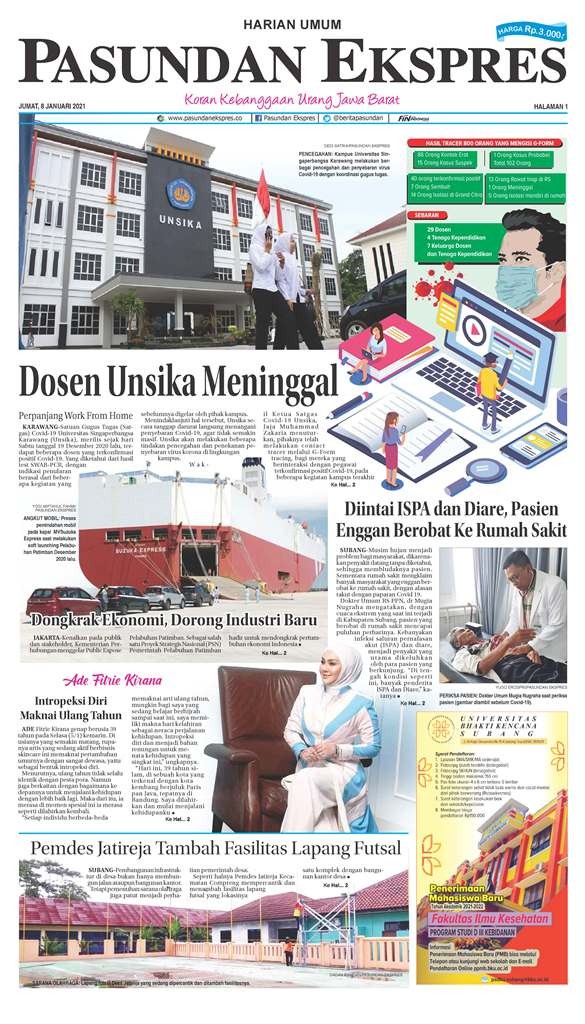 (E-Paper) Pasundan 8 Januari 2021