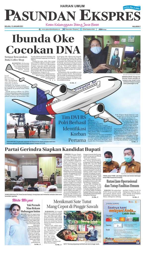 (E-Paper) Pasundan 12 Januari 2021